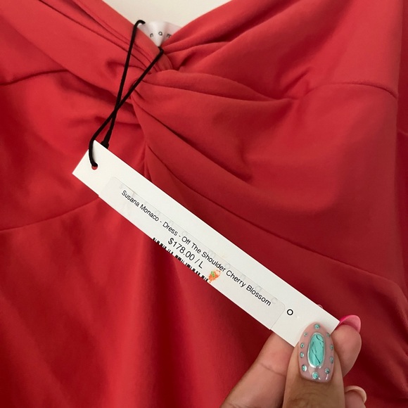 Susana Monaco Twist Front Dress - Picture 4 of 4